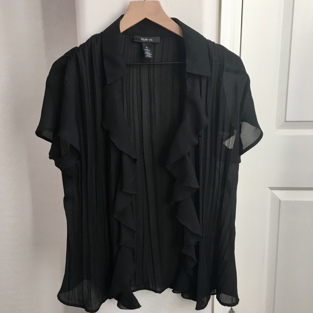 Style & Co Women’s Button Down Blouse Top
